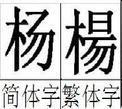 杨姓字体-1