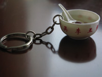 钥匙扣碗